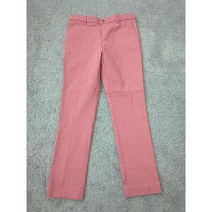 Class/Club Pants Womens 16 Washed Red Low Rise‎ Stretch Modern Fit NEW